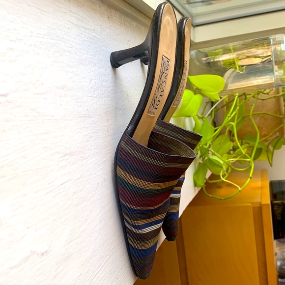 Diane B Pancaldi Exclusive Woven Kitten Heels - Picture 4 of 4